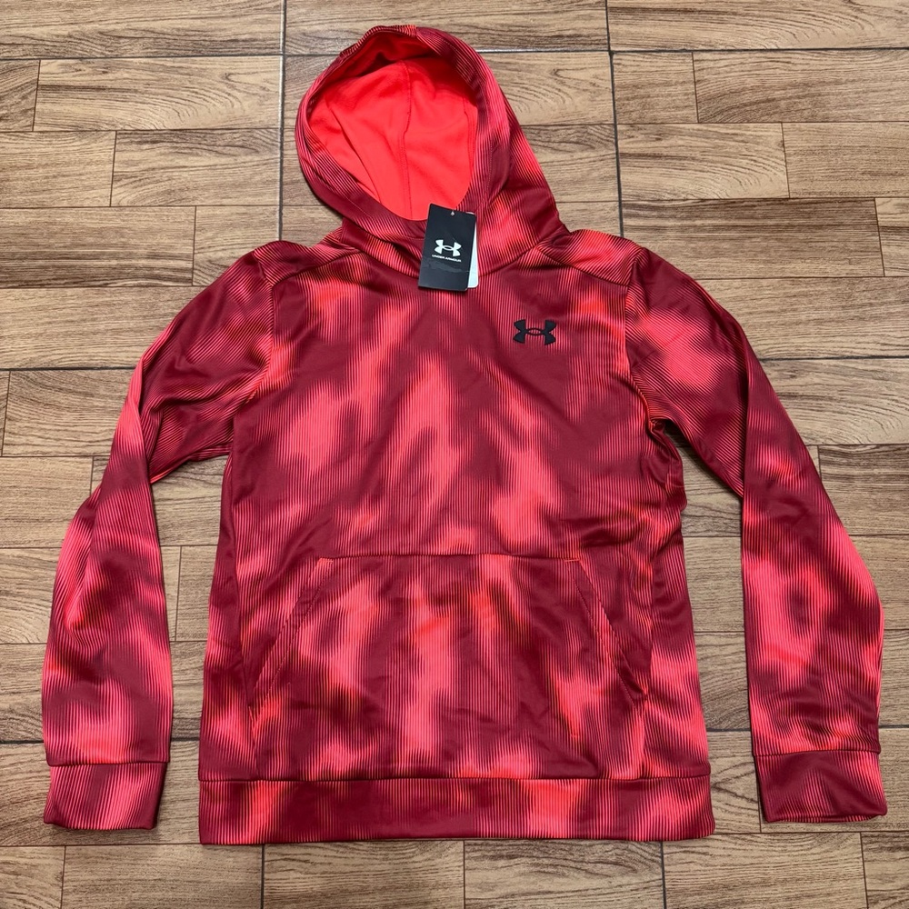 Under Armour Crimson and Black Athletic hoodie